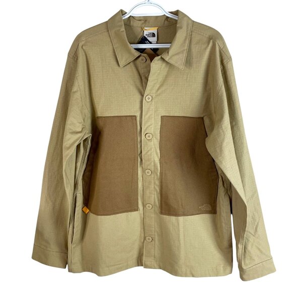The North Face Field Shacket Pockets Button Front Utility Barn Coat Standard Fit - Picture 5 of 7